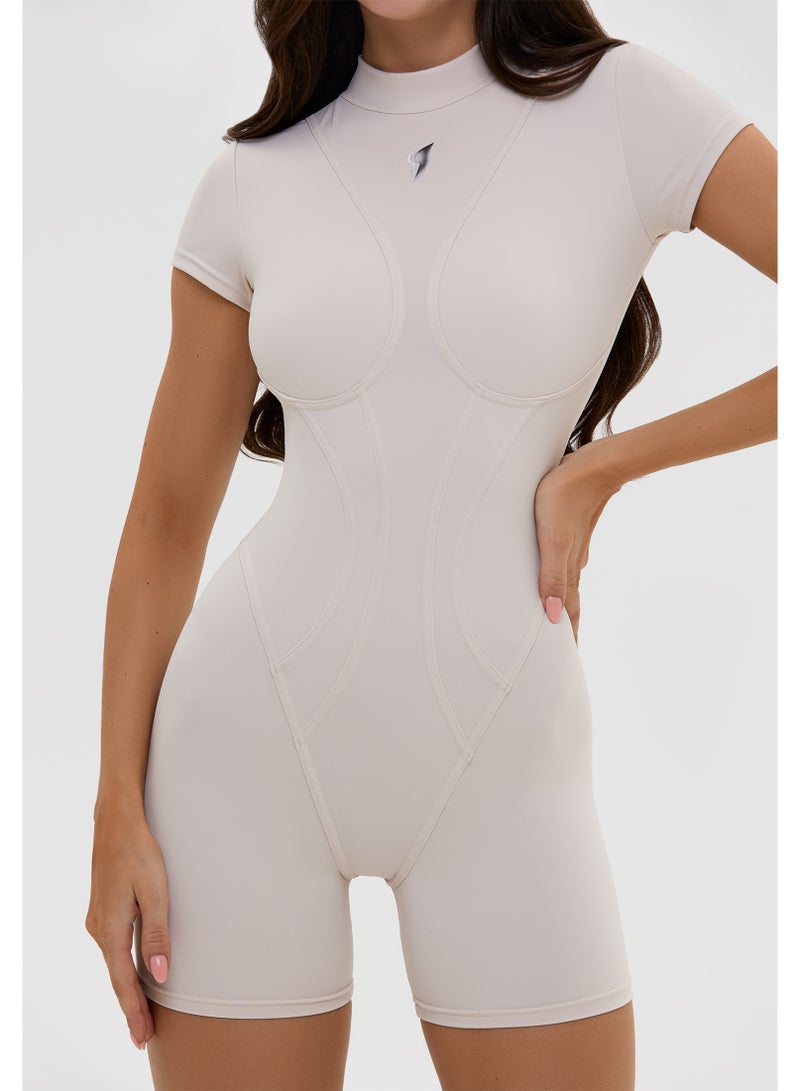 Bona Fide One Piece Workout Jumpsuits for Women - Athletic Romper Jumpsuit with Tummy Control and Lifting for Yoga, Gym - Image 3