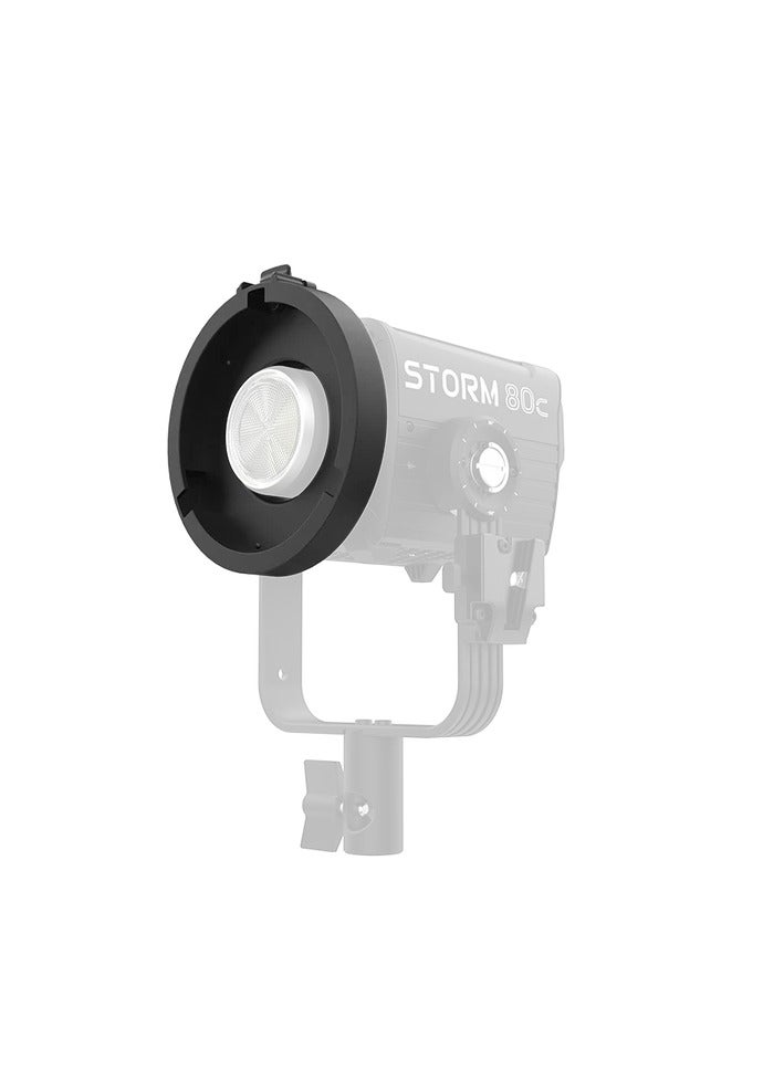 Aputure STORM 80c Bowens Mount Adapter – Mini ProLock to Full‑Size Bowens Accessory Converter - Image 4