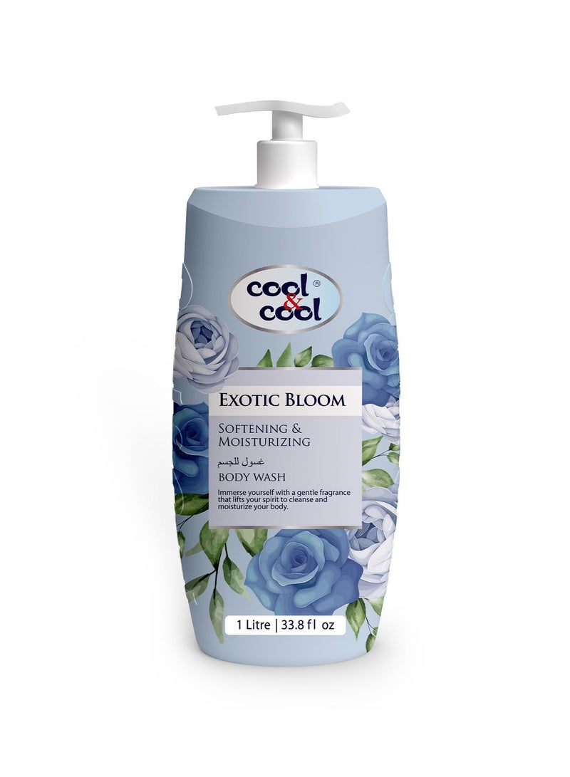 Cool & Cool Exotic Bloom Body Wash 1 Litre - Image 1
