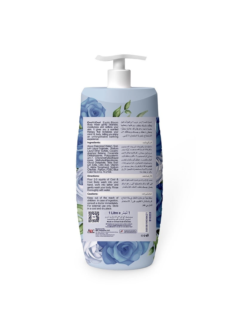 Cool & Cool Exotic Bloom Body Wash 1 Litre - Image 2