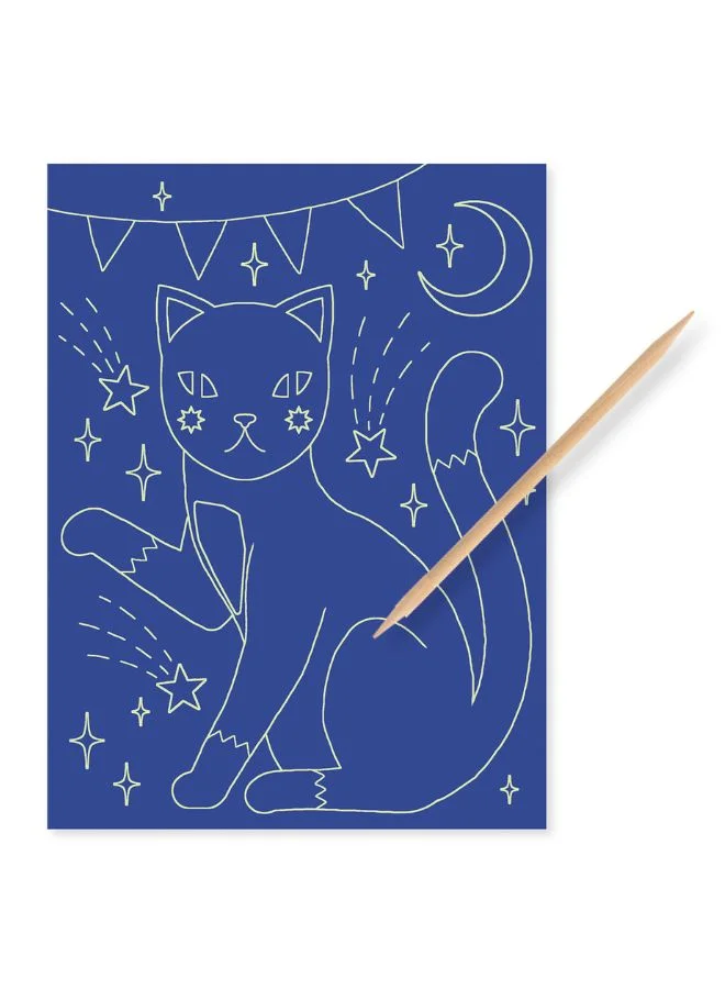 DJECO At Night Scratch Cards