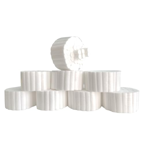 OneMed 400 Count Dental Gauze Rolls Cottons Pads 15 Inch 100 CottonDentist Cotton Rolls Cotton Ball for Dental Clinic - Image 1