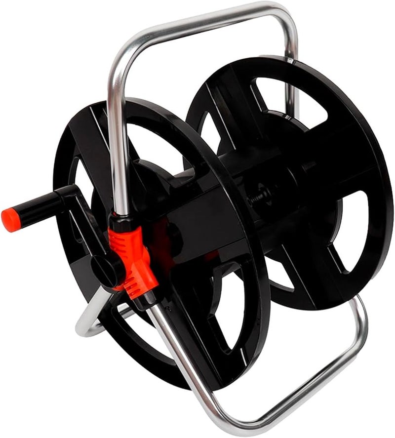 Portable Garden Hose Reel Organizer Holds 35m Hose Outdoor Washing Storage Rack - Image 1