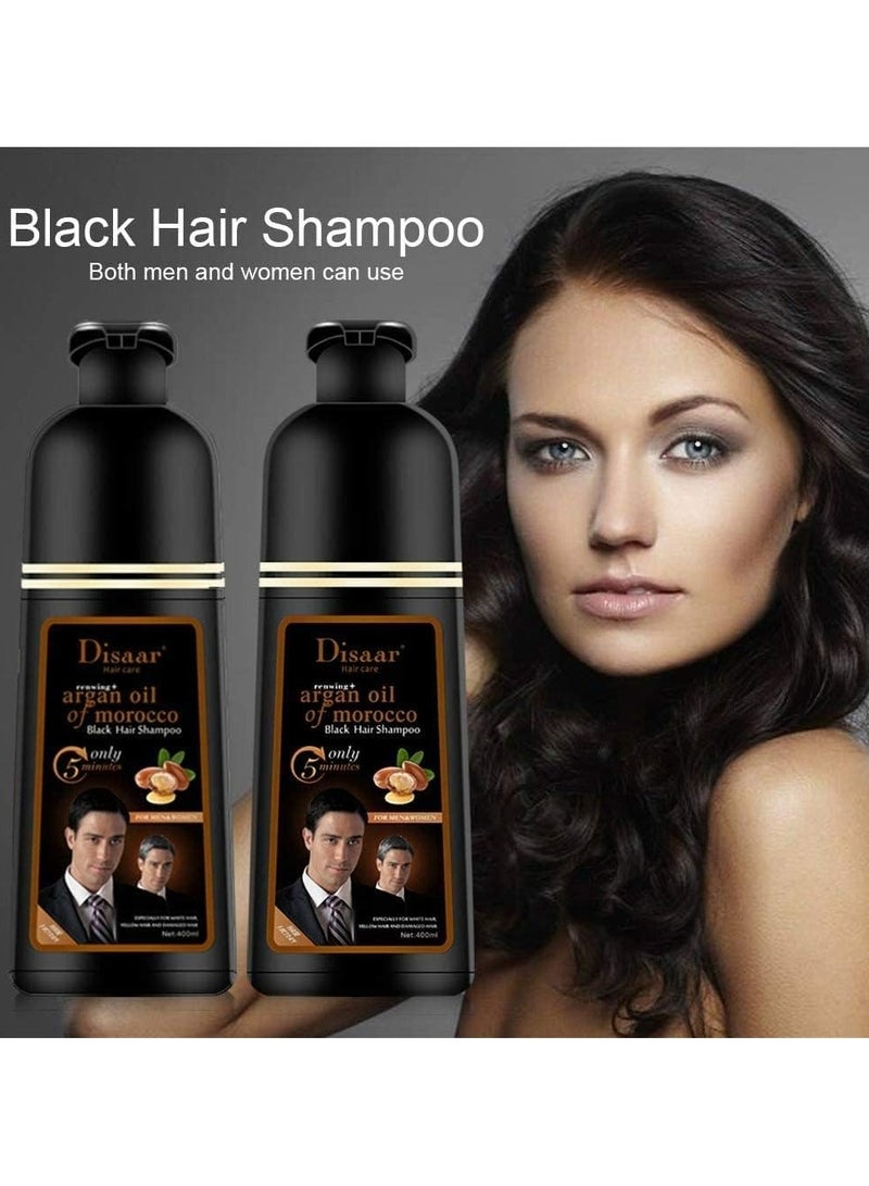 ديسار شامبو للشعر الأسود بزيت الأرجان المغربي 400 مل - Image 3