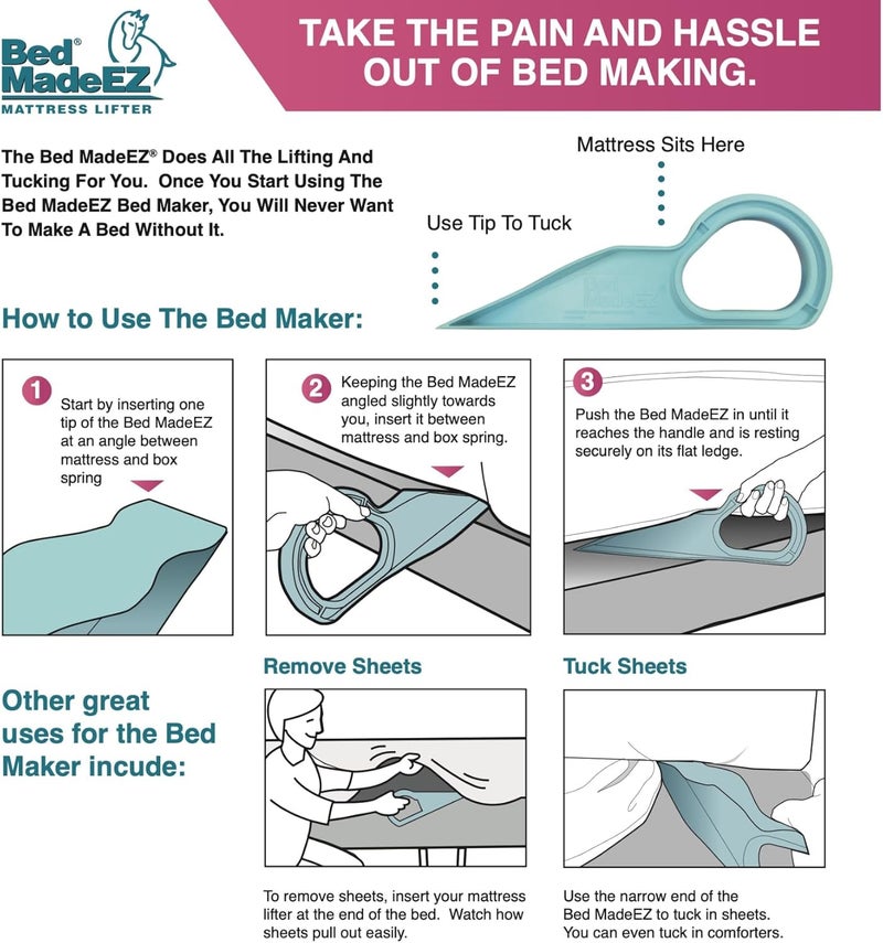 Bed MadeEZ Bed Maker and Mattress Lifter - Image 2