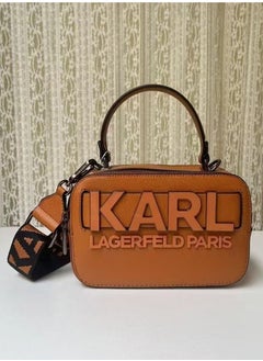 كارل لاجرفيلد باريس Karl Lagerfeld shoulder bag cross body Brown 