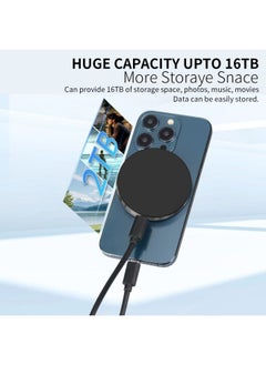 Generic SSD Magnetic Circular Line Charging Mobile Hard Disk 1TB/2TB/4TB/8TB Products-Capacity:Exclusive For 16tb (no Delivery If Not Consulted Customer Service)-Interface:TYPE-C  - Image 3
