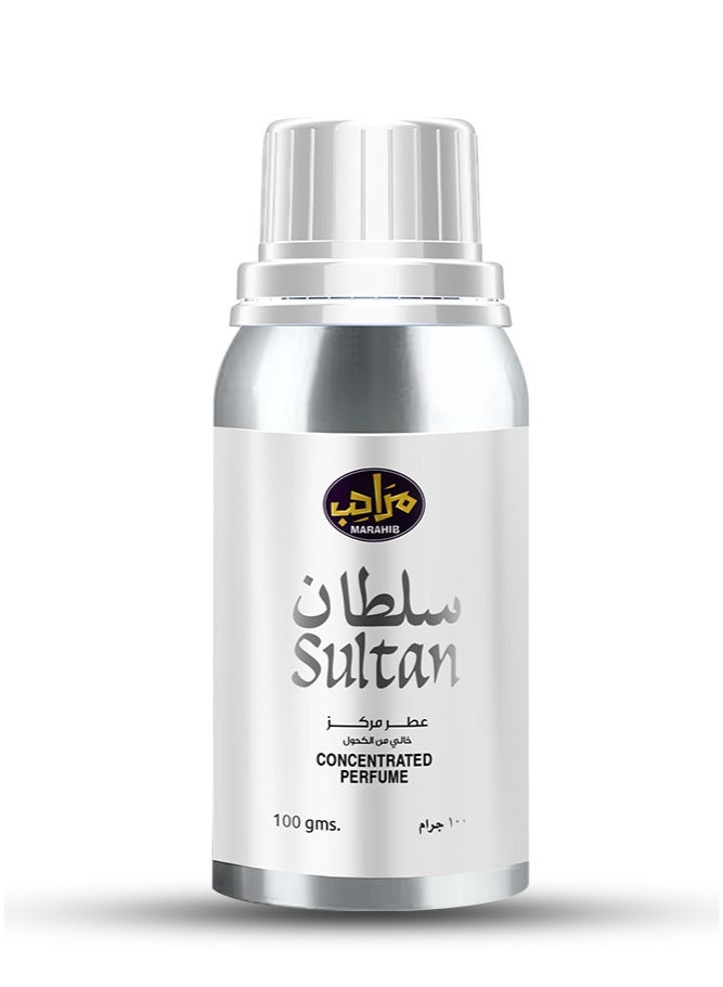 مرَاحِب سلطان زيت عطري فاخر قوي رائحة شرقية ملكية بثبات طويل إعادة التعبئة والبيع والإهداء - Image 1
