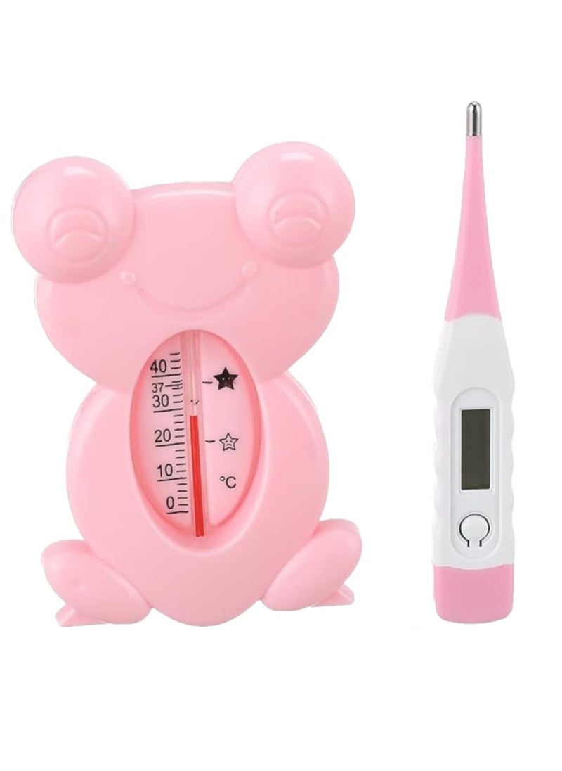 La Frutta La Frutta Baby and Bath Tub Thermometer Set pink  - Image 1