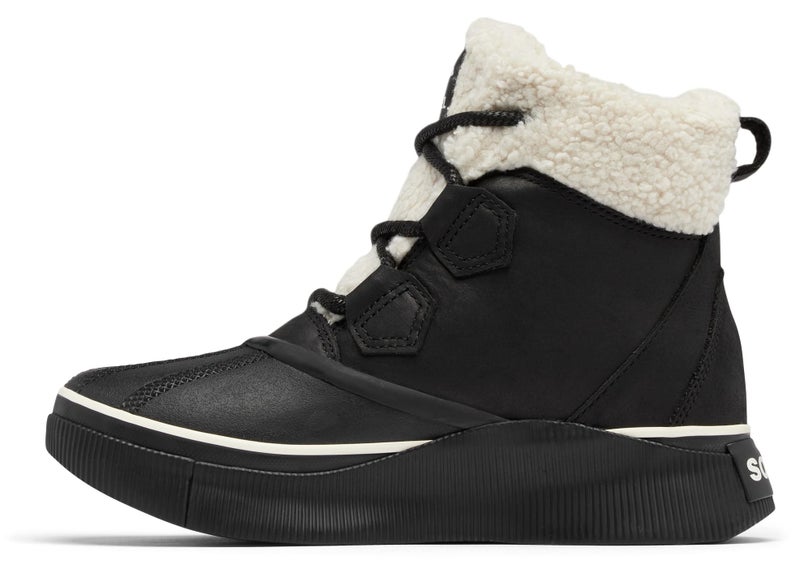 SOREL Women's Out N About lV Chillz Waterproof Boot - Black, Chalk - 7 - Image 5
