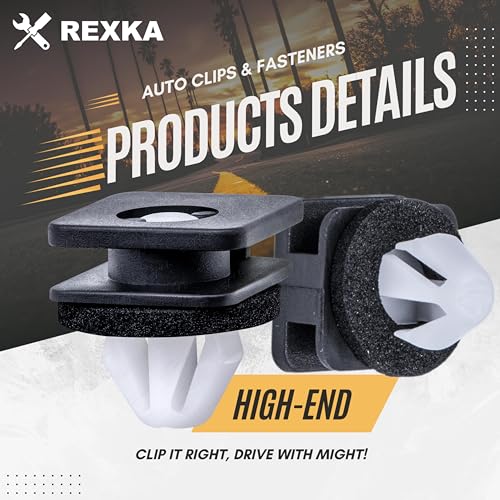 Rexka 15pcs A Pillar Trim Hardware Windshield Moulding Retaining Clips Compatible with Ford Explorer 2011-2019 BB5Z-78519R44-A BB5Z78519R44A - Image 3