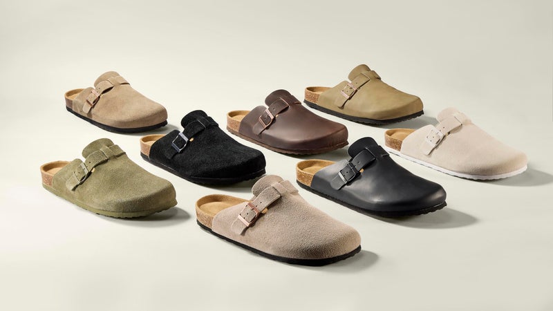 Project Cloud Mens Clogs - 100% Full Grain Genuine Leather Clogs for Men with Memory Foam Insole and Arch Support Natural Cork Footbed - Non Slip Mules Mens Slippers (Brooklyn, BLKDIS,12) - Image 3