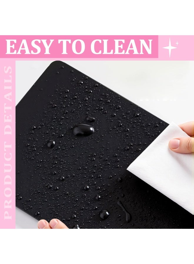 YelaJoy Magnetic Bulletin Board with Stand, Magnetic Board, Magnet Board, Metal Tabletops Memo Photos/Souvenir Display Board Magnet Desk Display Stand for Home School Office Kitchen Decoration - Image 3