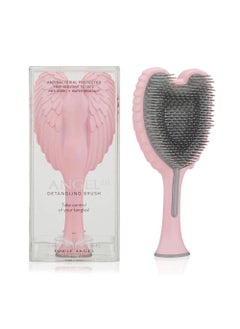 Tangle Angel Detangling Hair Brush  Anti Static Angel Wing Hair Brush with Soft  Flexible Bristle for Straight  Wavy Hair  Tangle Angel Hair Detangler Brushes for Blow Drying  Shower  Matt Satin Pink 