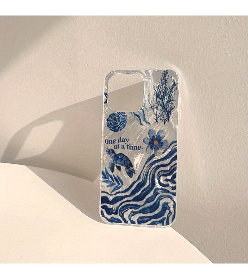 حافظة هاتف فضية لـ iPhone 14 Pro بتصميم زهور حيوانية وحماية كاملة - Image 3