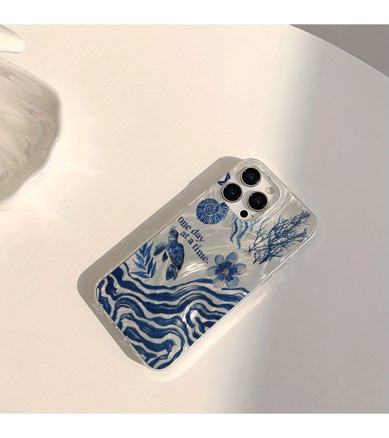 حافظة هاتف فضية لـ iPhone 14 Pro بتصميم زهور حيوانية وحماية كاملة - Image 5