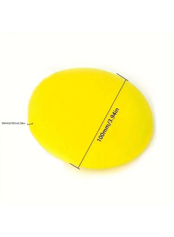 10Pcs High Density Foam Car Wax Polishing Sponge Pads For Detailing Curing - Image 2