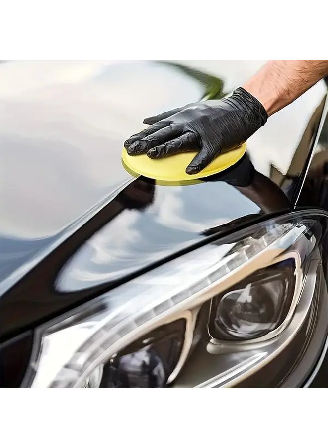 10Pcs High Density Foam Car Wax Polishing Sponge Pads For Detailing Curing - Image 5