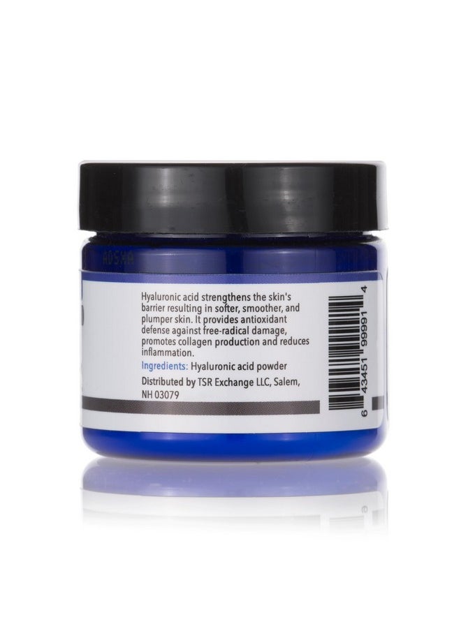 Bos Essentials - Pure Hyaluronic Acid Serum Powder | 100% Natural | High Molecular Weight | Locks In Moisture And Creates Full Youthful Skin Makes 50+ Ounces Of Anti Aging Hyaluronic Acid Serum - Image 1