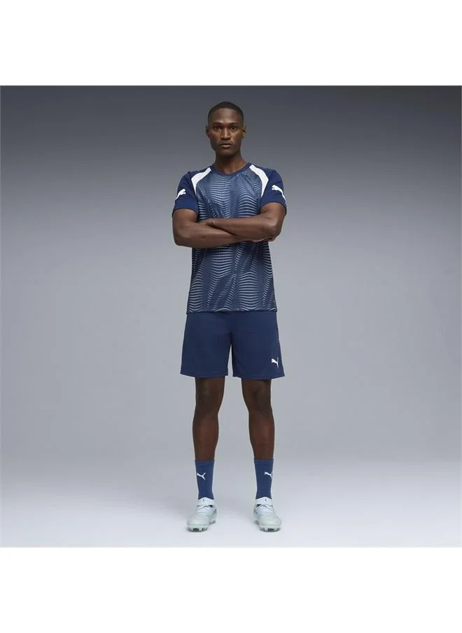 Puma Deep Blue-PUMA White-Icy Blue individualFINAL Football Shorts Men for Men | Best Price UAE