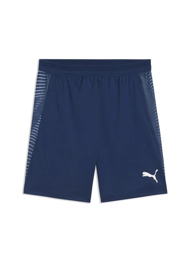 Puma Deep Blue-PUMA White-Icy Blue individualFINAL Football Shorts Men for Men | Best Price UAE
