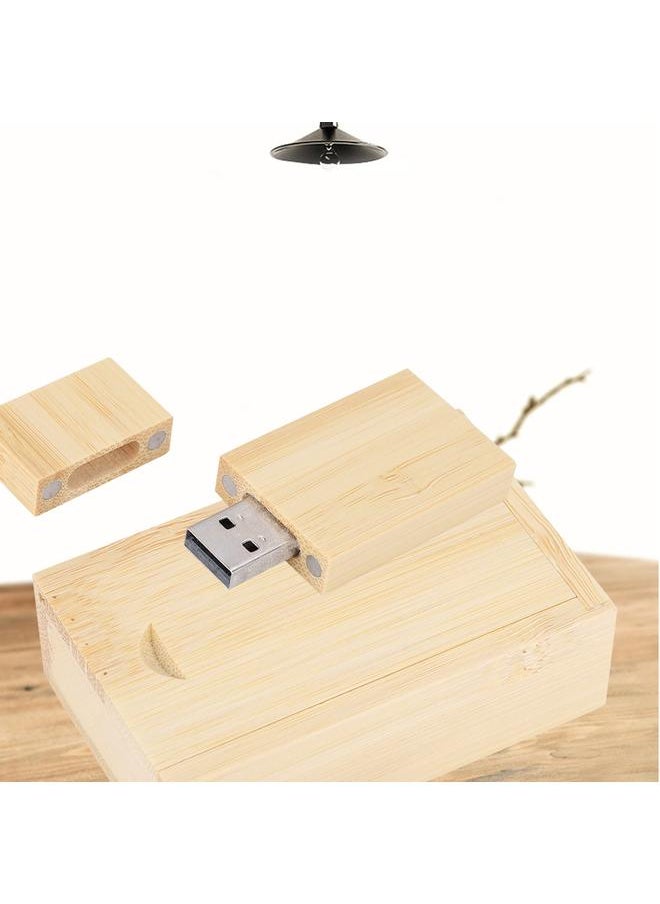 Thoraya Wooden Long Shape Flash Drives Storage USB 2.0 U Disk Memory Stick (8G)  - Image 5