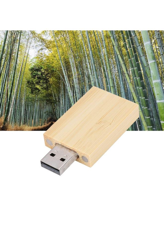 Thoraya Wooden Long Shape Flash Drives Storage USB 2.0 U Disk Memory Stick (8G)  - Image 4