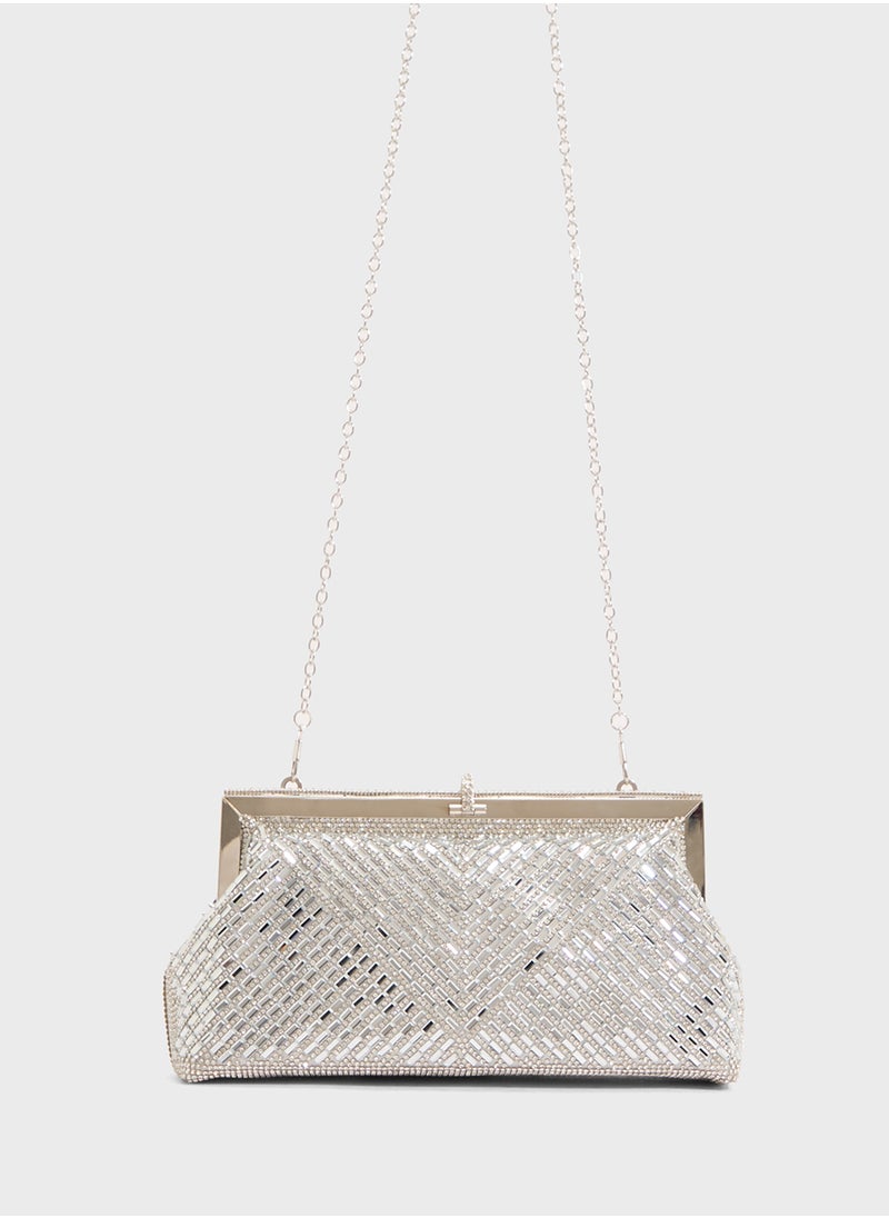 Khizana Ladies Sparkly Clutch Bag  - Image 2