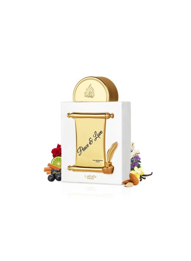 Lattafa - Lattafa Pride Peace & Love Eau de Parfum for Unisex 100 ml - Image 1