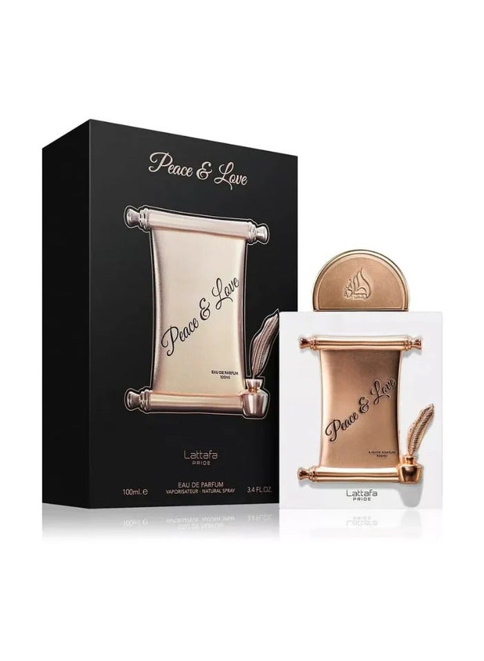 Lattafa Pride Peace & Love Eau de Parfum for Unisex 100 ml - Image 1
