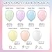 Leraqertra 164pcs Pastel Balloon Arch Pastel Balloon Garland with Pastel Pink Purple Yellow Blue Green Orange Balloons for Easter Rainbow Baby Shower Birthday Party Decorations - Image 4