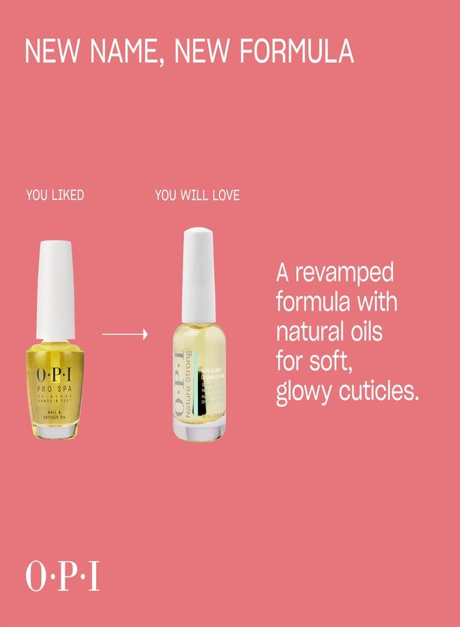 OPI Nature Strong Nails & Skin Glow Up Nail & Cuticle Oil - With Ingredients of Natural Origin and Vitamin E | Nail Oil for Damaged Nails 15 ml - Image 4