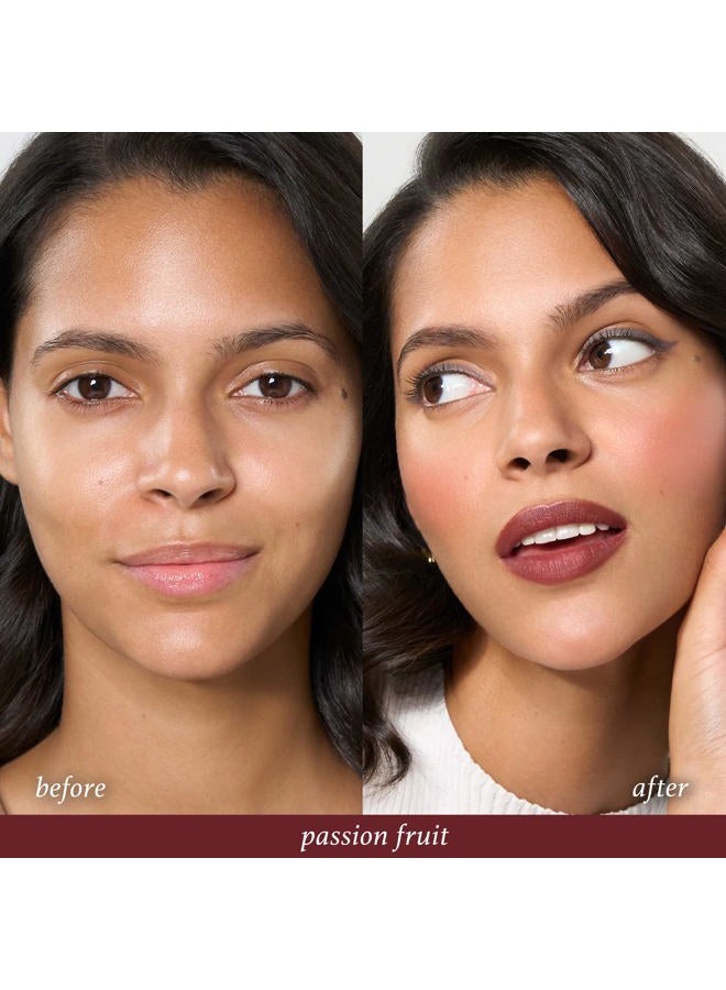 Julep Skip The Brush Cream to Powder Blush Stick - Passion Fruit - Blendable and Buildable Color - 2-in-1 Blush and Lip Makeup Stick - Image 5