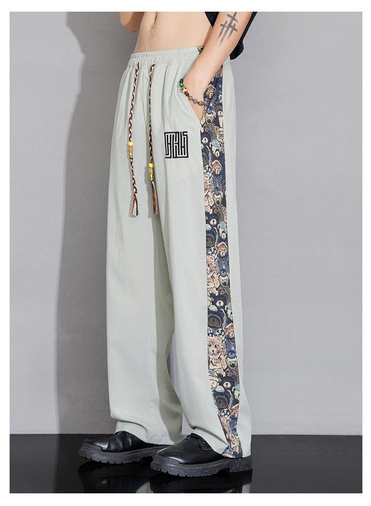 Fashionable Men's Easy To Match With Casual Straight Leg Pants  - Image 1