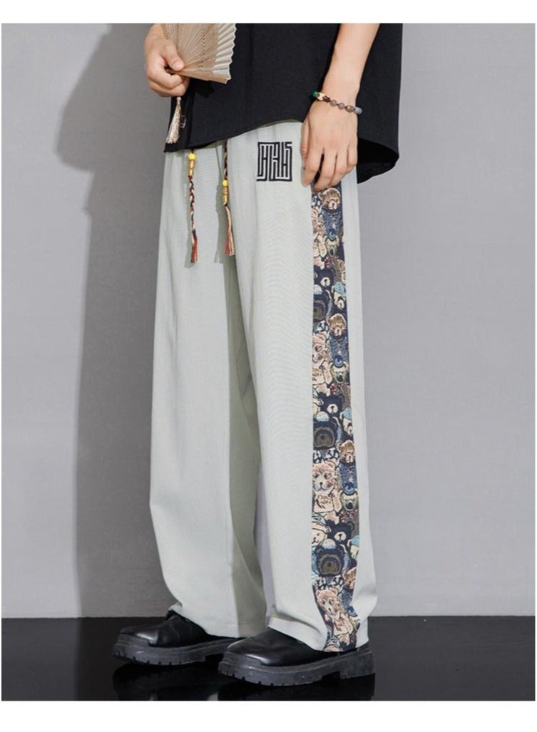 Fashionable Men's Easy To Match With Casual Straight Leg Pants  - Image 2