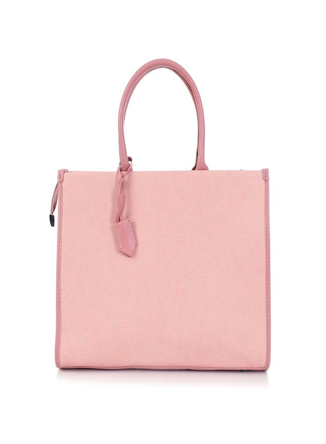 BUNCHBERRY Laptop Bag 13.2 Inch For Women, Stylish Carry Bag for Laptop, Spacious Design for Daily Use, Women's Office Essential Bag, (Peach) - Image 2