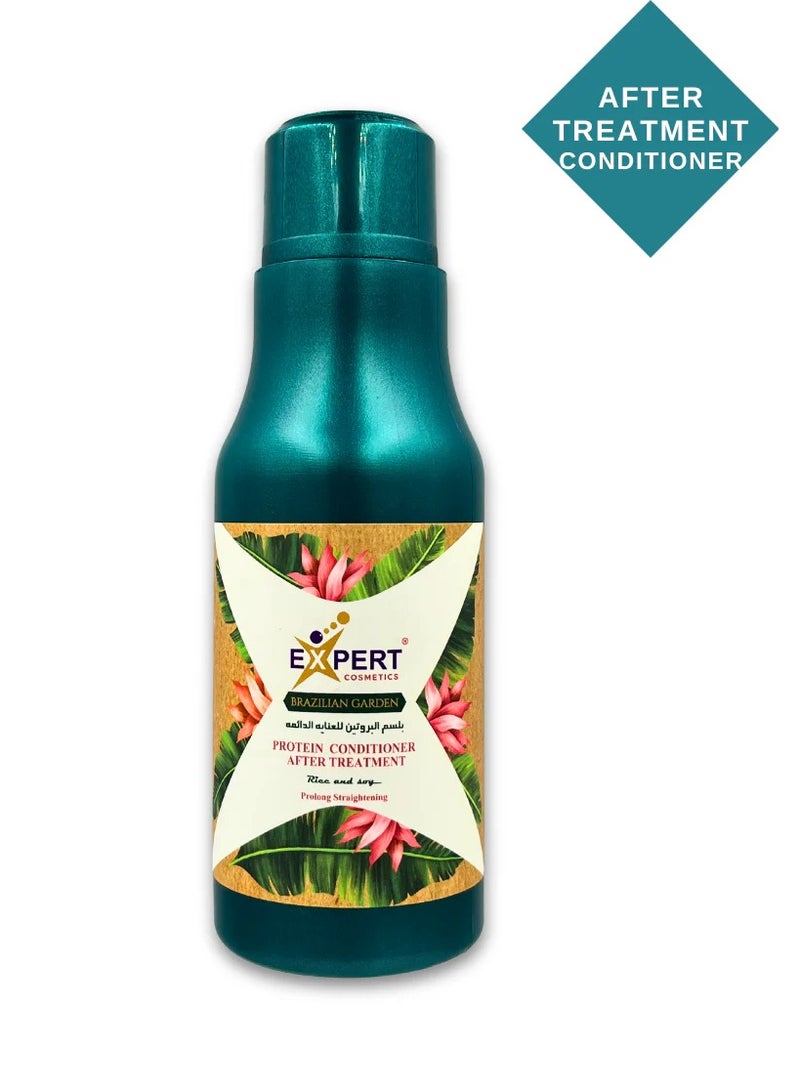 EXPERT Brazilian Expert Sulfate & Paraben Free Conditioner for Post-Keratin Hair Smooth, Frizz Free & Nourishing Care 300ml