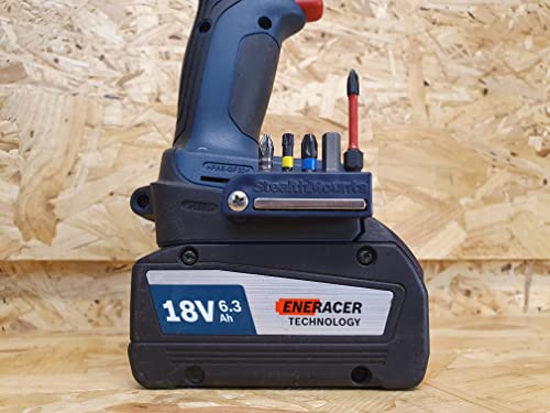 StealthMounts Bosch Magnetic Bit Holder | Drill Bit Organizer | Perfect for Bosch Drills and Impacts (2 Pack) - Image 3