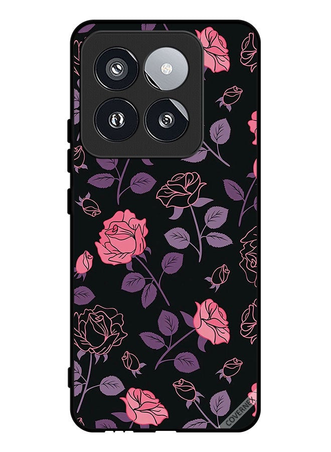 Covernex Protective Case Cover For Xiaomi 14 Pro Pastel Goth Roses - Image 1