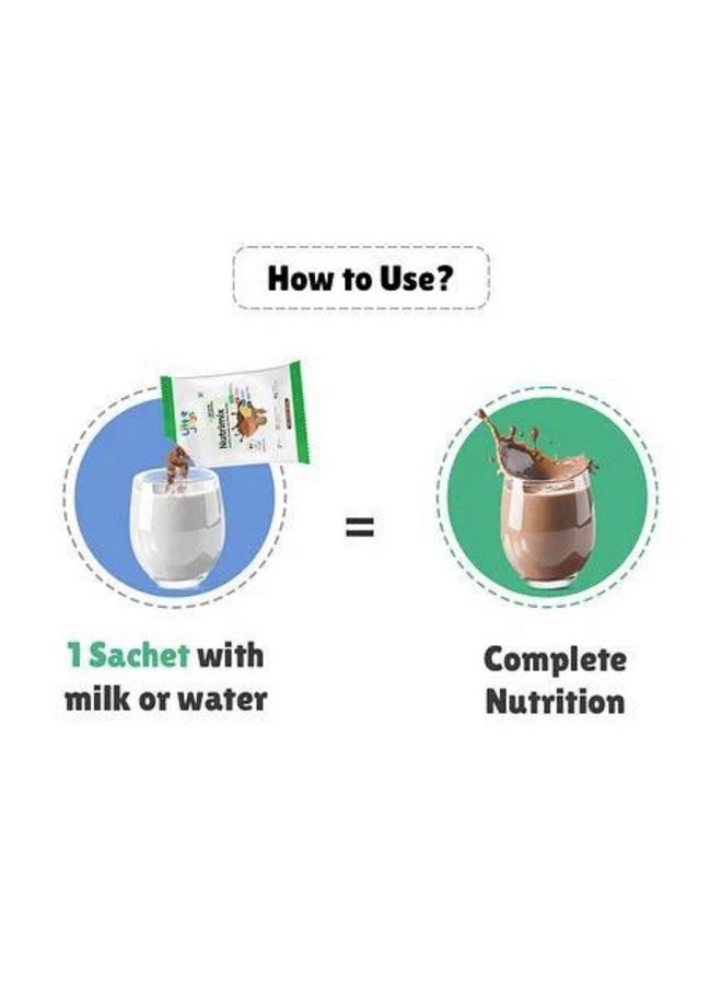 Little Joys Nutrimix Nutrition Powder Trial Box | 6 Flavours | 2-6 Years | Zero Refined Sugar | Supports Healthy Growth & Boosts Immunity | With Ragi, Bajra, Almonds & Oats - Image 5