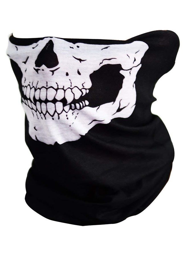 Pack Of 4 Half Face Tube Skeleton Mask - Image 1