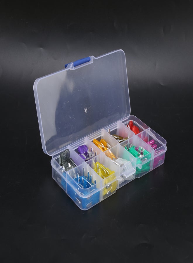 121pcs Blade Fuse Assortment Set 2/ 3/ 5/ 7.5/ 10/ 15/ 20/ 25/ 30/ 35 AMP with Fuse Clip - Image 3