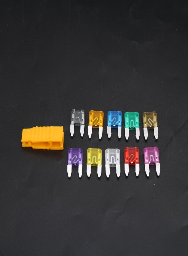 121pcs Blade Fuse Assortment Set 2/ 3/ 5/ 7.5/ 10/ 15/ 20/ 25/ 30/ 35 AMP with Fuse Clip - Image 2