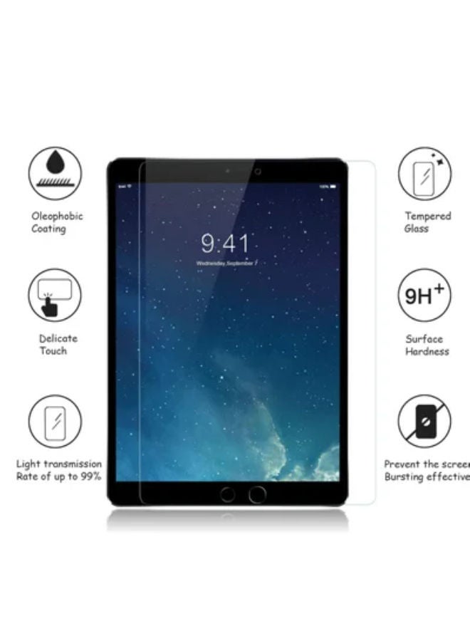 SHOPI حماية شاشة زجاجية مقواة لجهاز iPad الجيل السادس واقي شاشة لجهاز iPad الجيل الخامس، iPad Pro 9.7، iPad Air 2، iPad Air Apple iPad 9.7 بوصة - Image 2