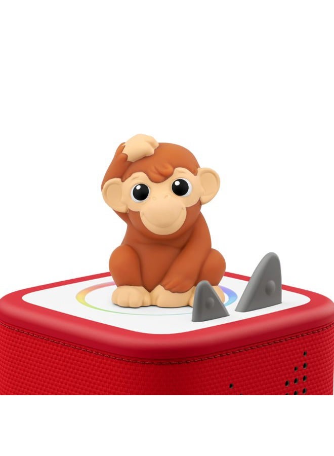 Tonies My First Jungle Set - Monkey, Parrot and Tiger Soft and Squeezable Audio Toy Figurines - Image 2