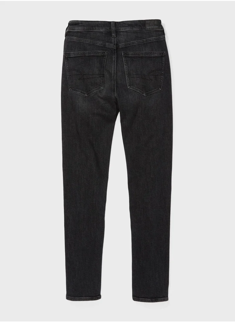 امريكان ايجل High Waist Mom Jeans