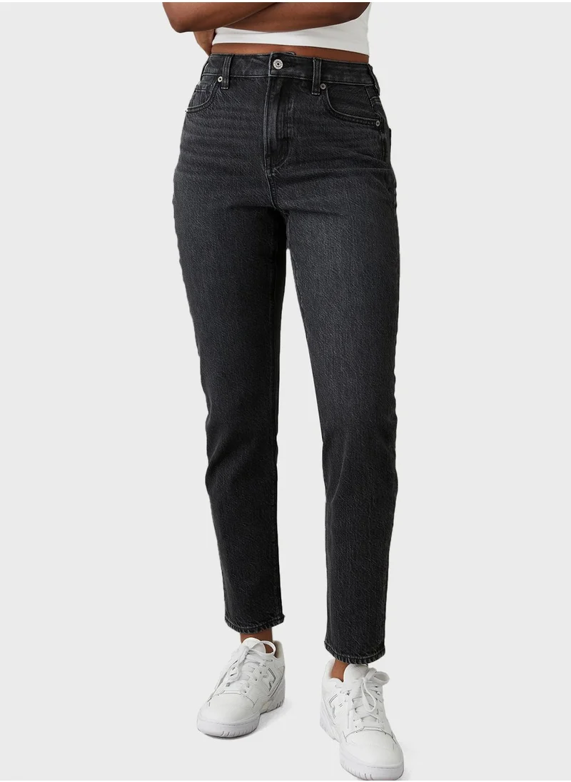 امريكان ايجل High Waist Mom Jeans