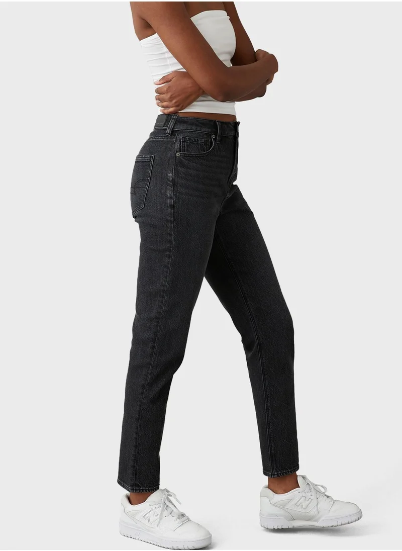 امريكان ايجل High Waist Mom Jeans