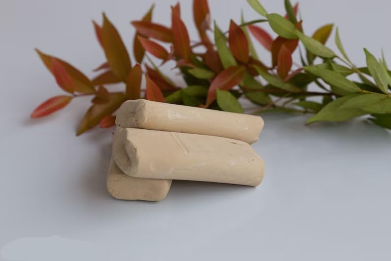 TiQH 100 Pure Natural Gopi Chandan Multi Purpose Use Devotee Scented Tilak Stick for Pooja Spiritual Things Holy Things Hare Krishna Face Removes Sunburn Tan 6 - Image 2