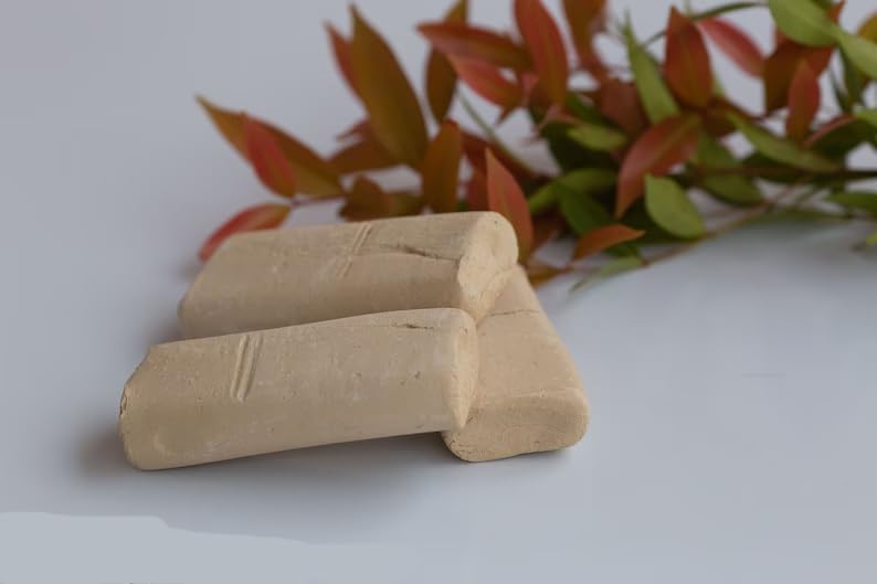 TiQH 100 Pure Natural Gopi Chandan Multi Purpose Use Devotee Scented Tilak Stick for Pooja Spiritual Things Holy Things Hare Krishna Face Removes Sunburn Tan 6 - Image 3